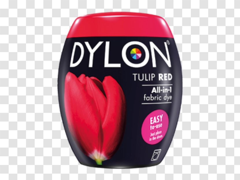 Dylon Dye Textile Paint Red - Washing - Tulip Material Transparent PNG