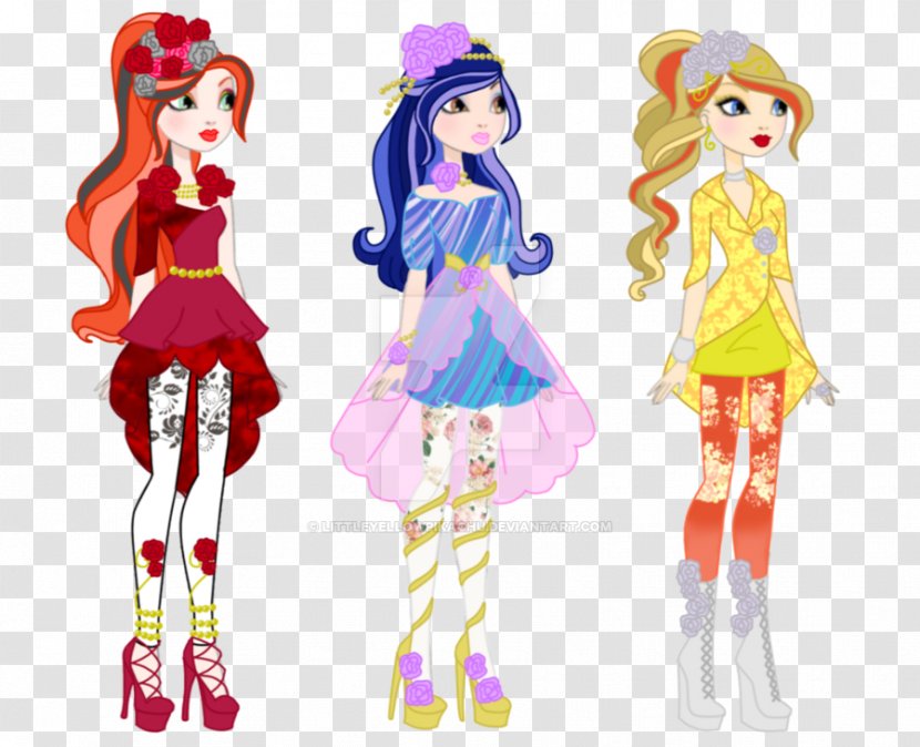 Drawing Snow White Ever After High Fashion Illustration Design - Costume - Spring Doll Transparent PNG