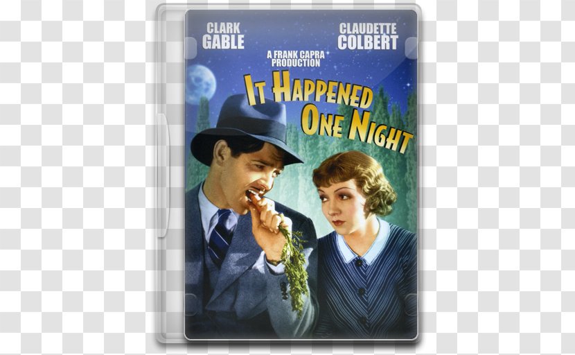 It Happened One Night Claudette Colbert Film Screwball Comedy Academy Awards - Show Transparent PNG