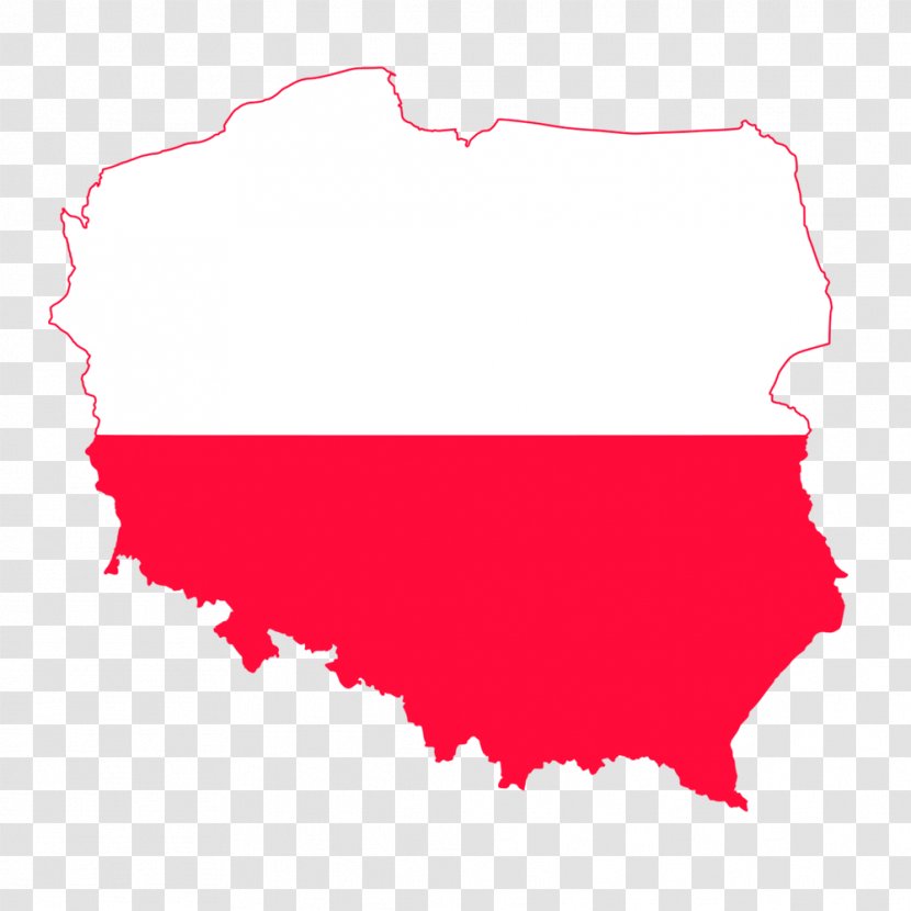 Flag Of Poland Map Stock Photography - Topographic Transparent PNG