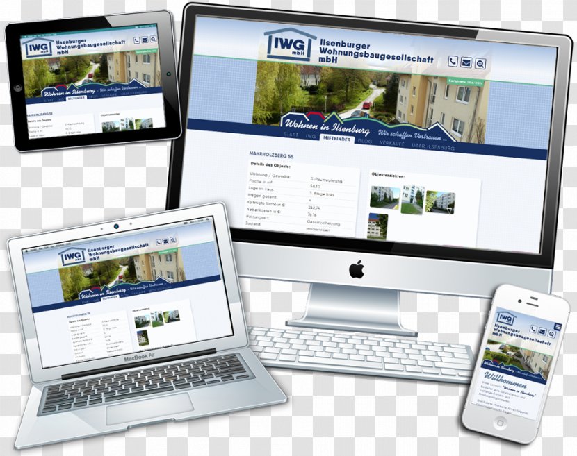 Responsive Web Design Netbook Tischlerei Heydenreich GmbH - Software Transparent PNG