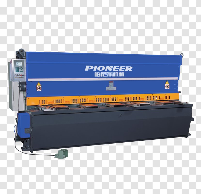 Machine Computer Numerical Control Press Brake Shear Manufacturing - Cutting - Automobile Lamp Transparent PNG