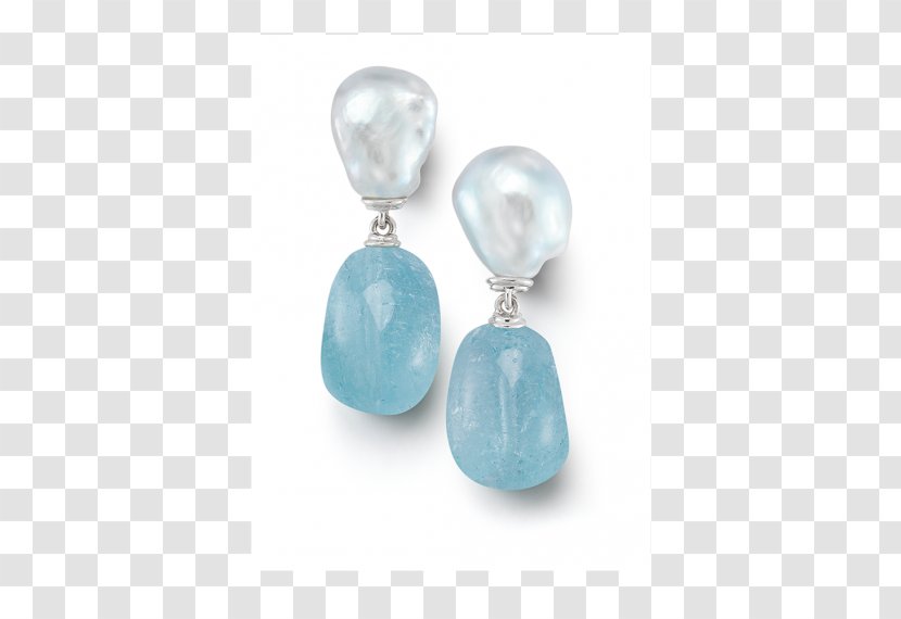 Pearl Earring Turquoise Body Jewellery Bead - Aqua Transparent PNG