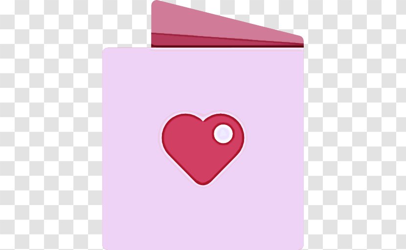Heart Pink Magenta Material Property Square - Paper Transparent PNG