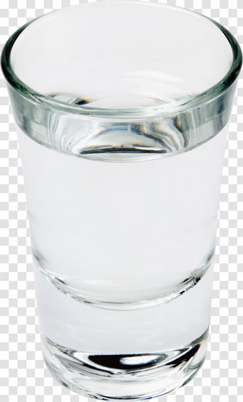Transparent Water Glass Free To Pull - Tableware - Drink Transparent PNG