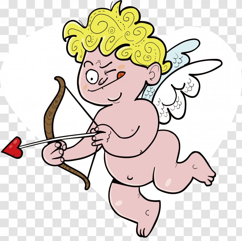 Cupid Love Download Clip Art - Silhouette Transparent PNG