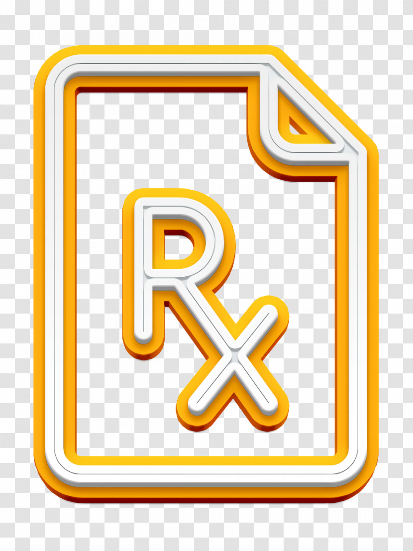Prescription Icon Rx Icon Medical & Healthcare Icon Transparent PNG