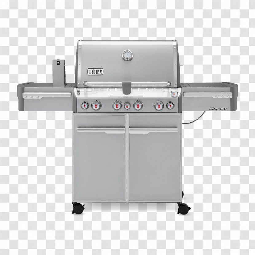 Barbecue Grilling Weber-Stephen Products Weber Spirit II E-310 Gasgrill - Summit S470 Transparent PNG