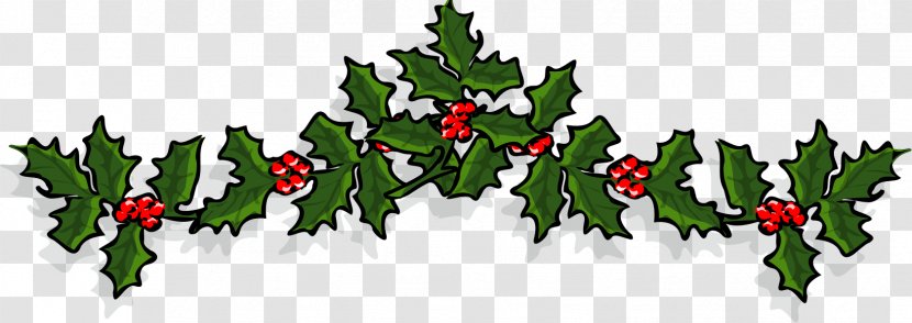 Christmas Ornament Common Holly Clip Art - Fir - Small Holiday Transparent PNG