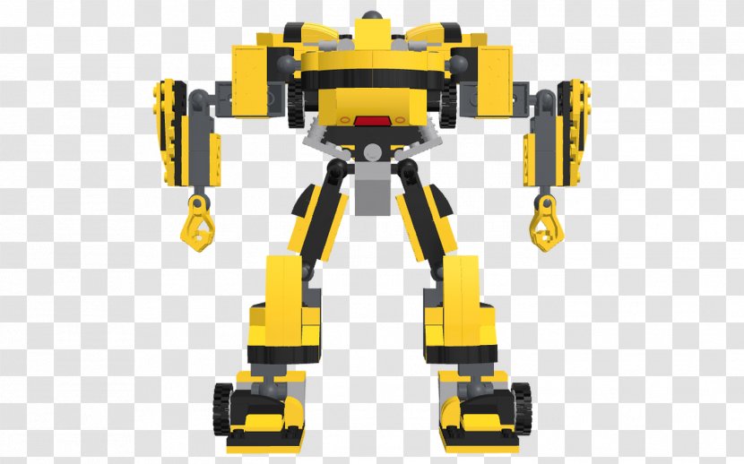 Robot Vehicle Mecha - Yellow Transparent PNG