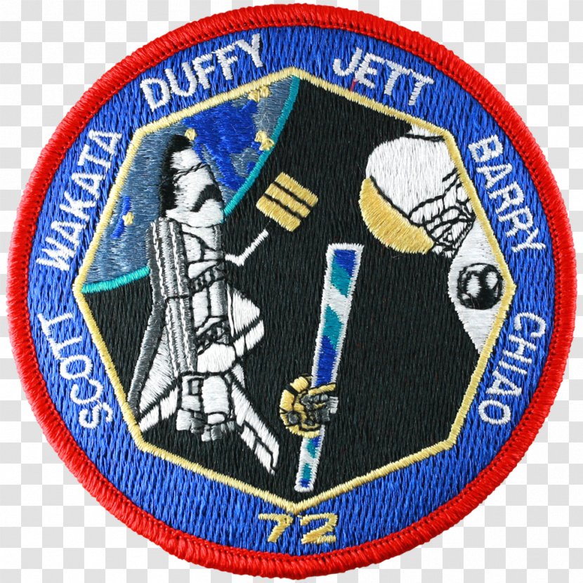 Badge Emblem STS-72 Organization Headgear - Space Flyer Unit Transparent PNG