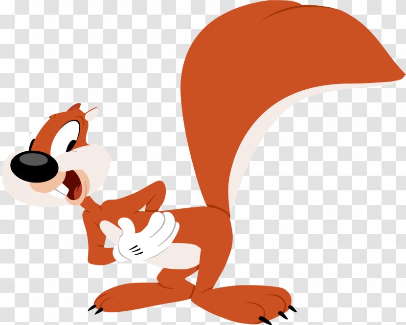 Screwy Squirrel Animated Cartoon - Fictional Character Transparent PNG