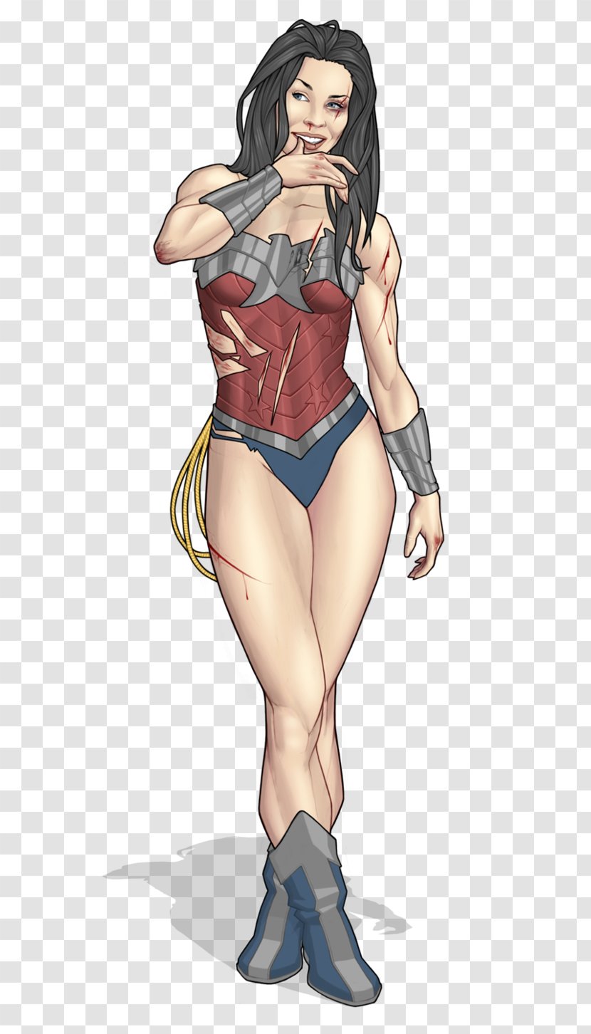 Wonder Woman DC Comics Superhero Comic Book - Watercolor Transparent PNG