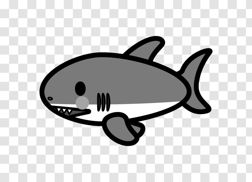 Shark Image Photograph Fish Water - Red - Monocrome Transparent PNG