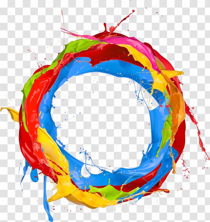 Stock Photography Color Wheel Royalty-free Paint - Circles Transparent PNG