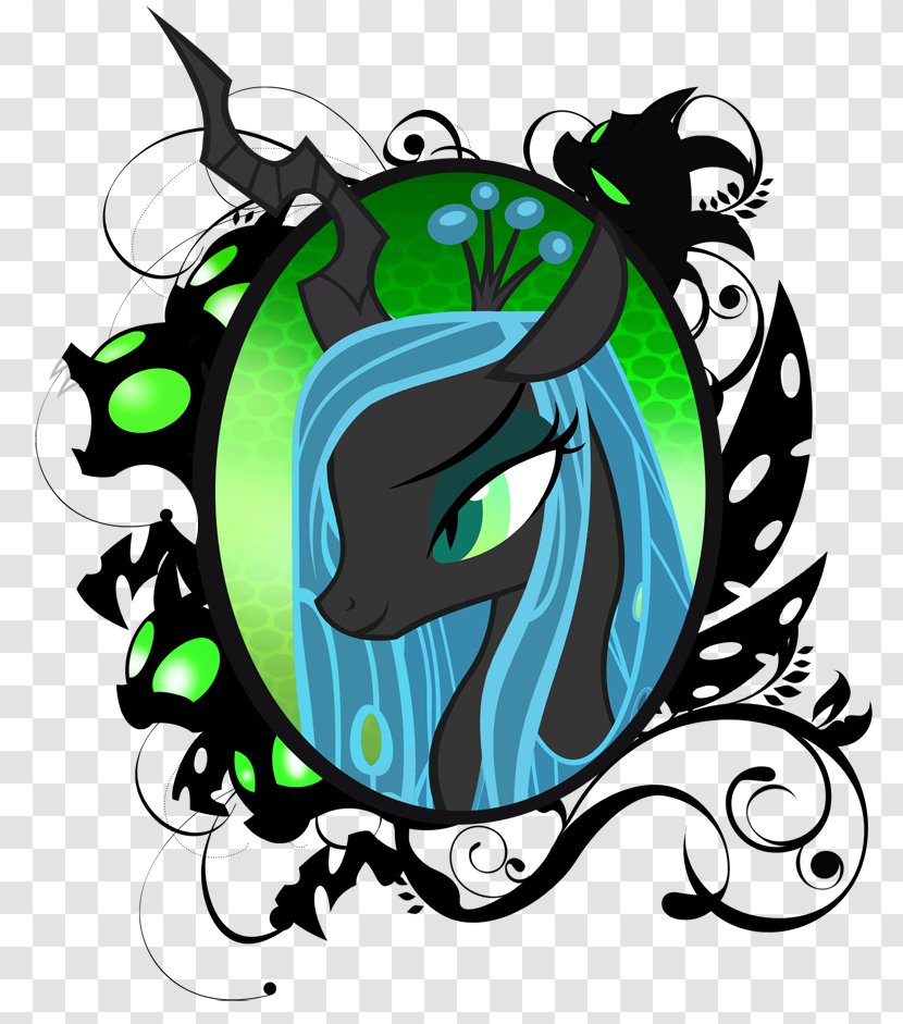 Pony Queen Chrysalis Fan Art Drawing - Line Transparent PNG