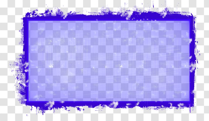 Borders And Frames Vector Graphics Clip Art Image - Painting - Blue Border Transparent Transparent PNG