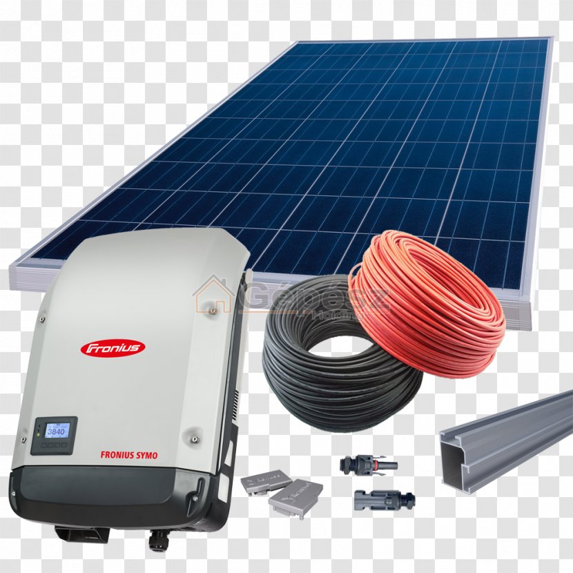 Solar Inverter Grid-tie Panels Fronius International GmbH Power Inverters - Hardware - Szaniter Transparent PNG