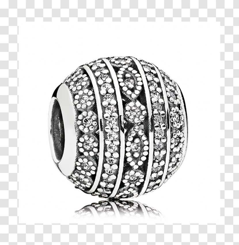 Pandora Charm Bracelet Cubic Zirconia Jewellery Shape - Body Jewelry Transparent PNG