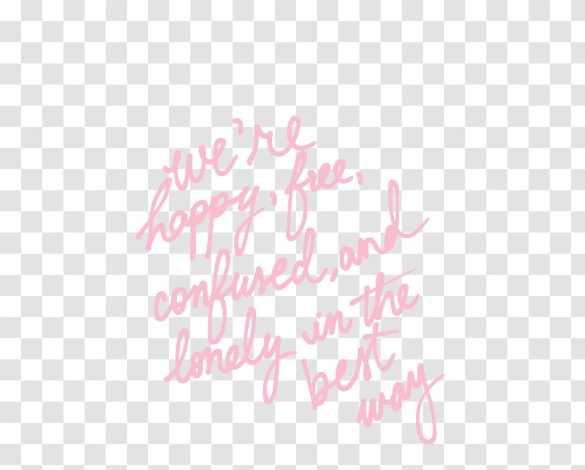 Calligraphy Font Love Pink M Text Messaging - Petal - Taylor Swift Bullying Quotes Transparent PNG