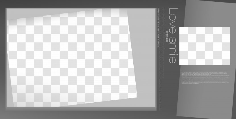 Brand Square Angle Pattern - Wedding Album Template Background Transparent PNG