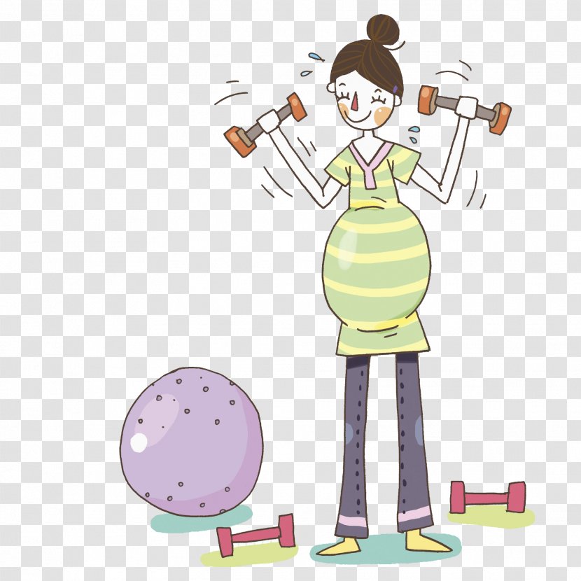 Pregnancy Childbirth Physical Exercise Fetus - Health - Fitness Pregnant Women Transparent PNG