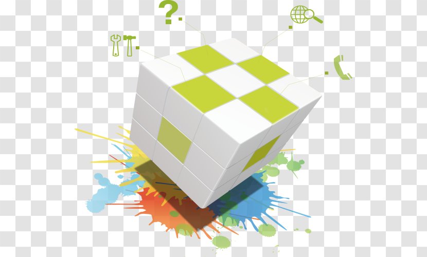 Rubiks Cube - Box Transparent PNG