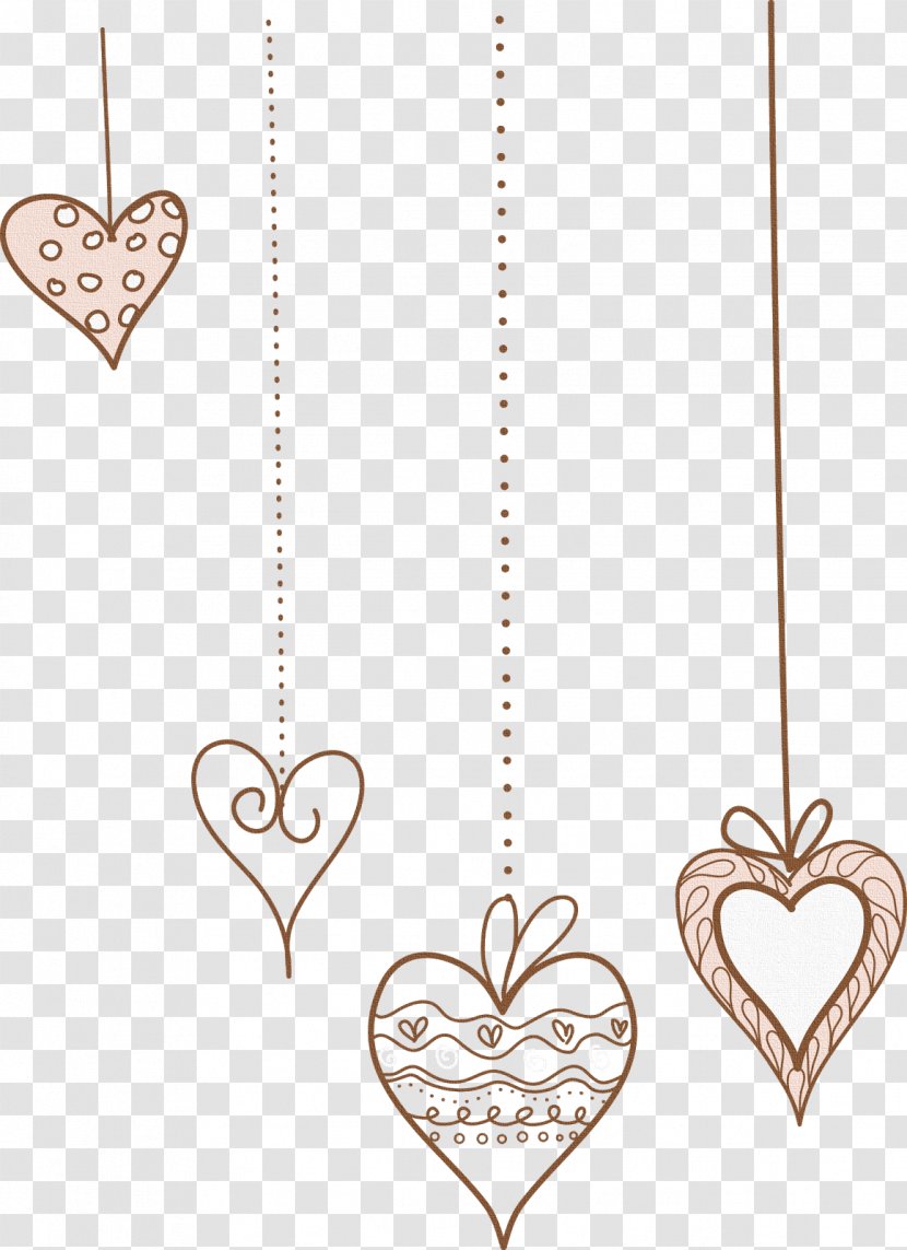 Locket Necklace Body Jewellery Line Transparent PNG