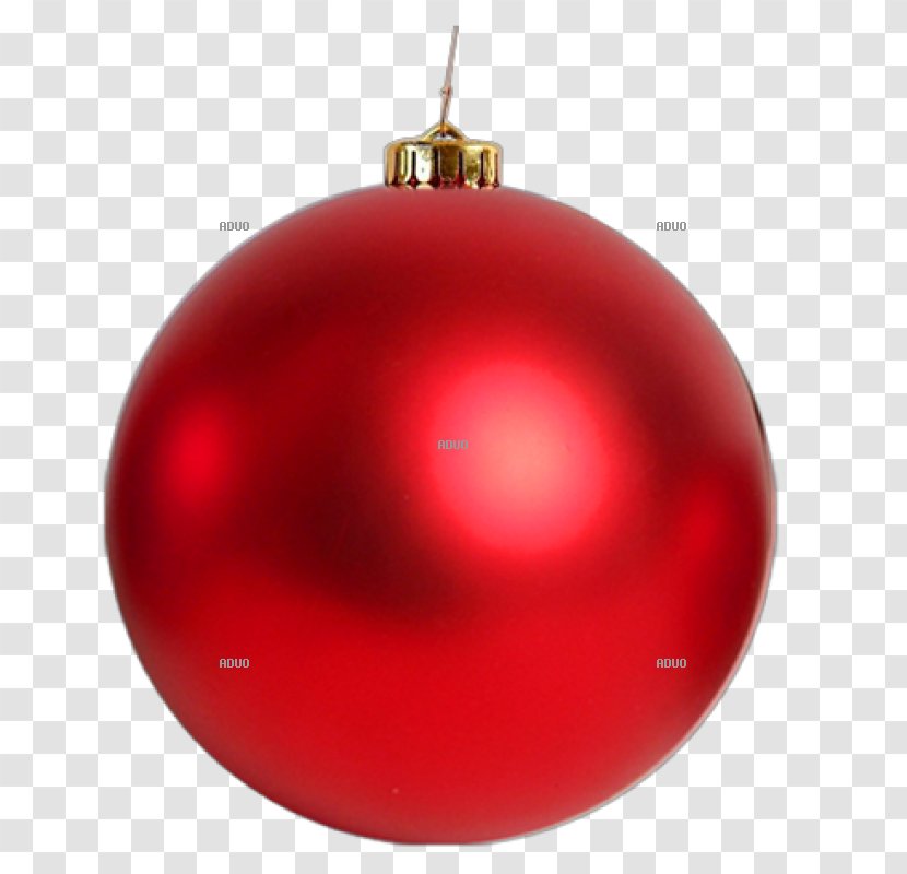 Christmas Ornament Red Bombka Advent Wreath - Ball Transparent PNG