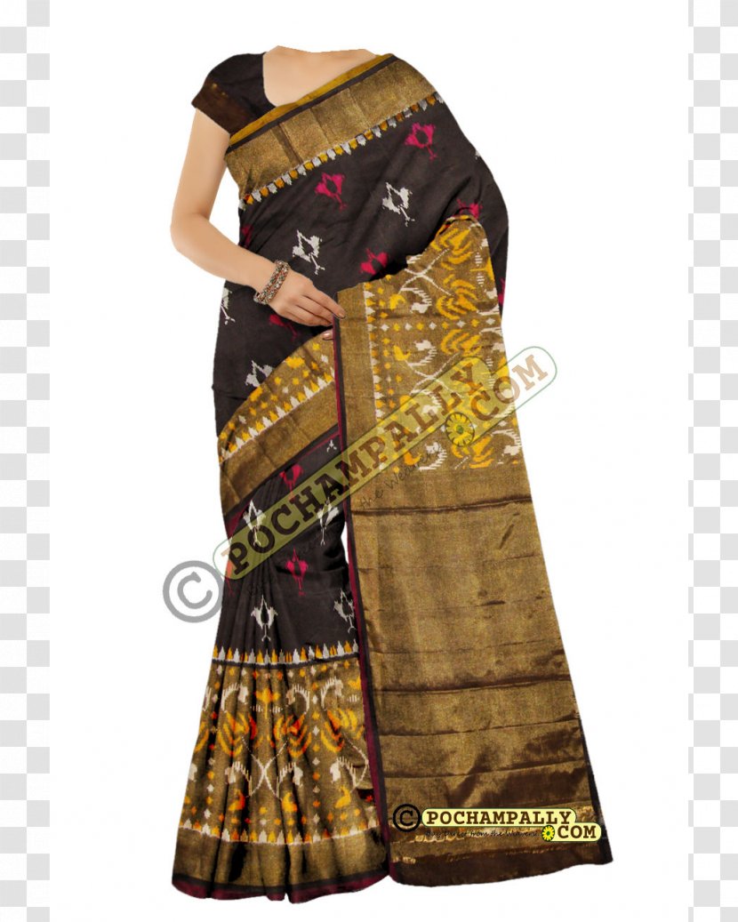 Bhoodan Pochampally Saree Sari Handloom Silk Transparent PNG