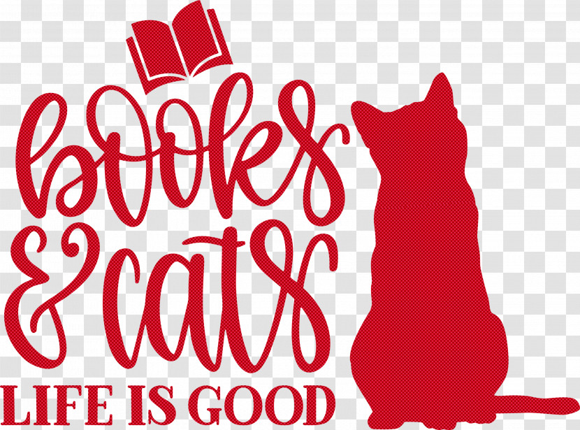 Books And Cats Cat Transparent PNG