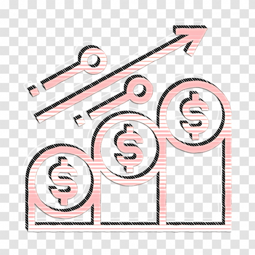 Profits Icon Business Strategy Icon Graph Icon Transparent PNG