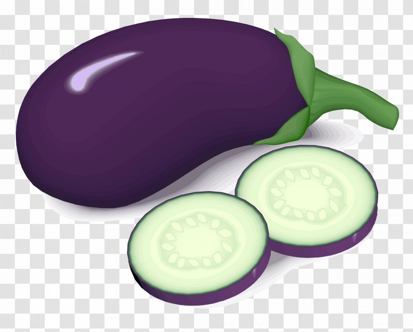 Vegetable Eggplant Clip Art - Public Domain Transparent PNG