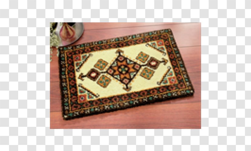 Carpet Yarn Rug Hooking Textile Cotton - Mat - Hand Painted Rectangular Borders Transparent PNG
