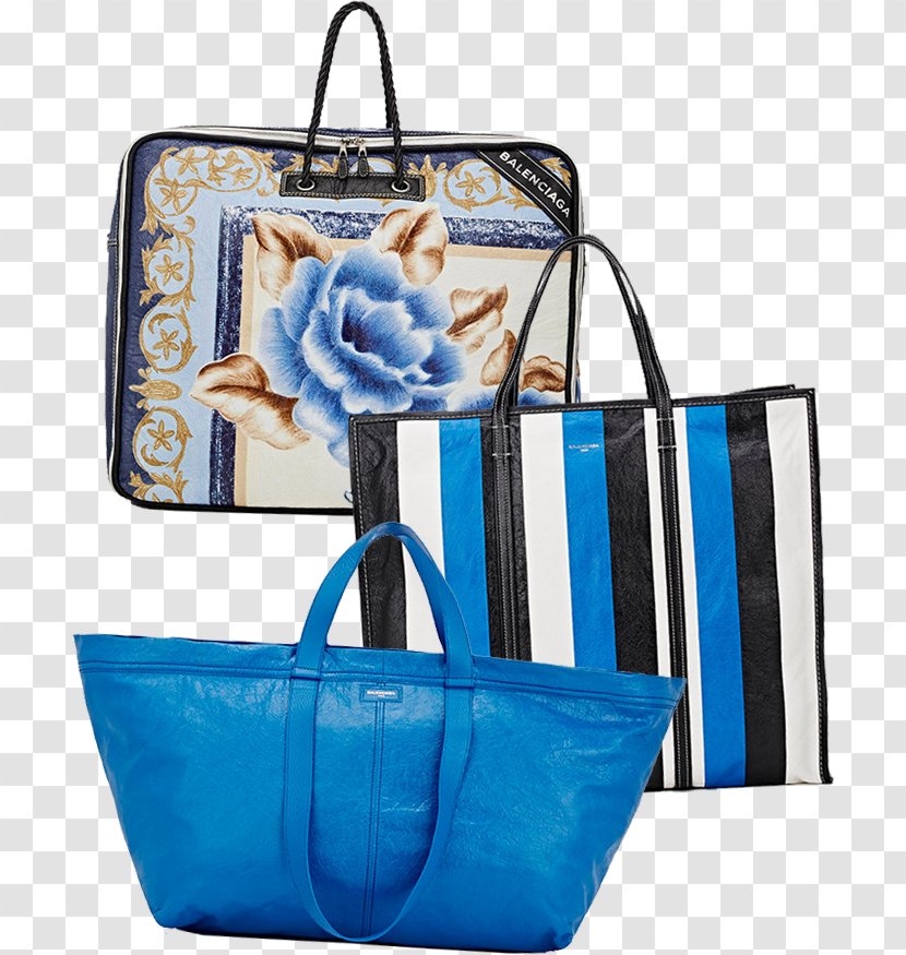 Tote Bag Blue Handbag Balenciaga - Baggage Transparent PNG