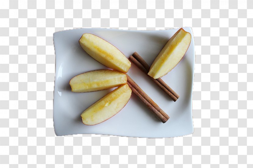 Apple Cinnamon Pixabay Illustration - Food - Chopped Apples Transparent PNG