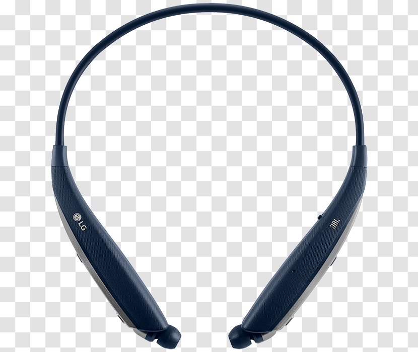 Headphones LG Electronics Mobile Phones Audio Bluetooth - Headset - Blue Tone Transparent PNG