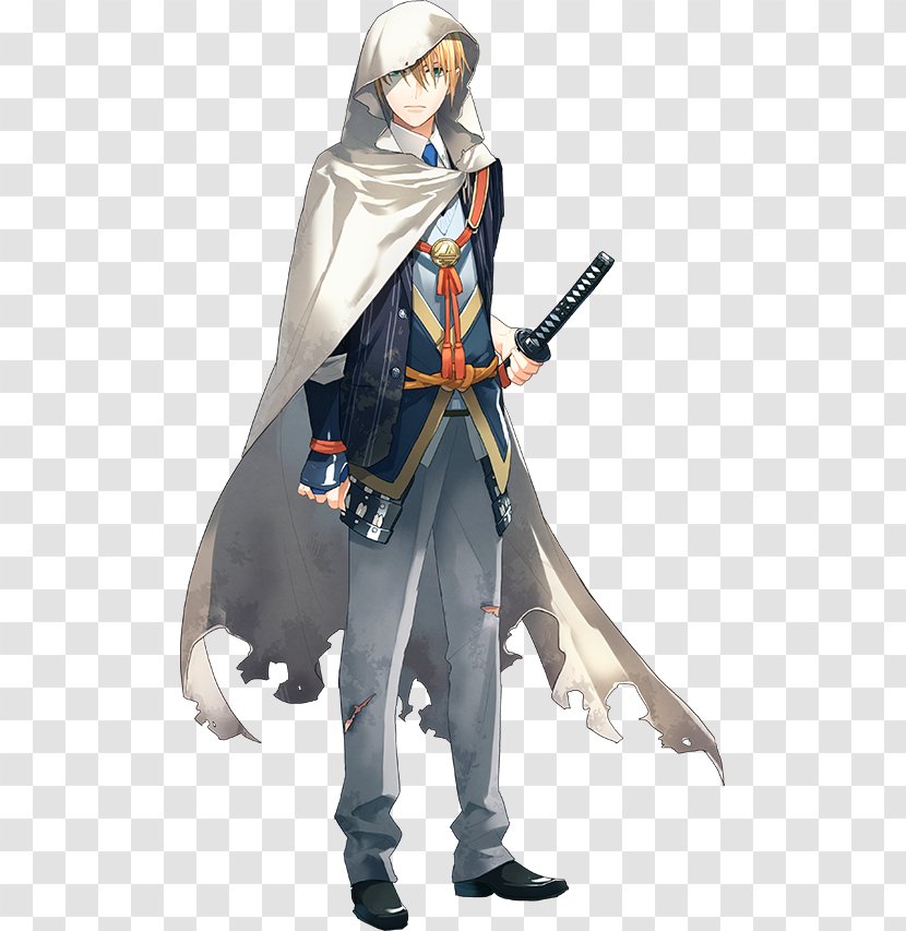 Touken Ranbu Yamanbagiri Kunihiro Cosplay Costume Kogitsunemaru - Action Figure Transparent PNG