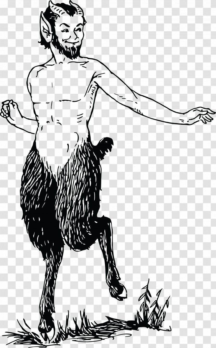 Faun Satyr Clip Art - Goat Transparent PNG