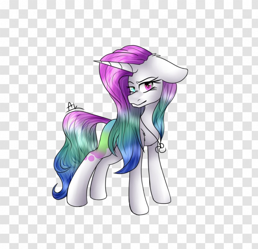 Horse Pony Violet Lilac - Tail - Spiral Galaxy Transparent PNG