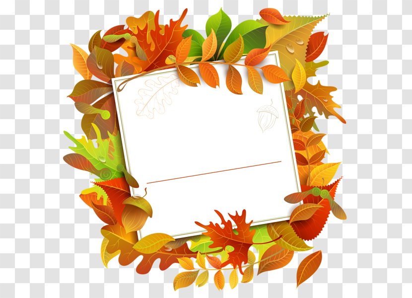 Autumn Clip Art - Orange - Fall Transparent PNG