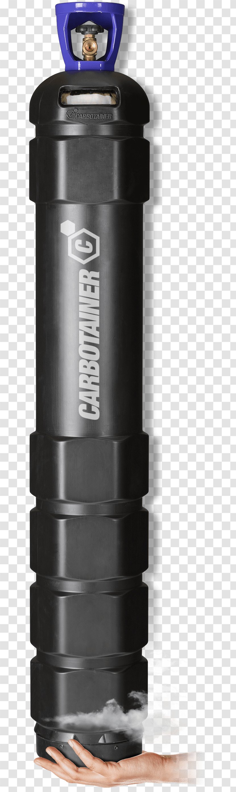 Gas Bottle Carbon Fibers Cylinder Air Transparent PNG
