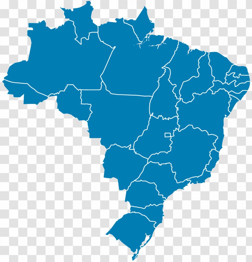 Brazil World Map Vector Transparent PNG