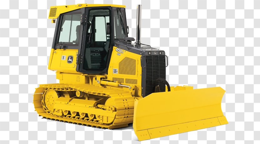 John Deere Caterpillar Inc. Komatsu Limited Bulldozer Heavy Machinery Transparent PNG