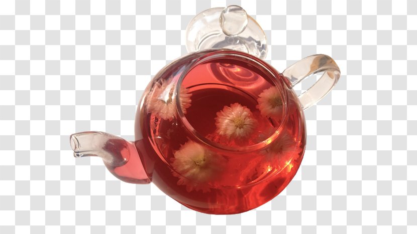 Glass Christmas Ornament Teapot Fruit Transparent PNG