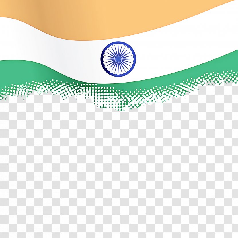 India Independence Day Green Background - Republic - Text Transparent PNG