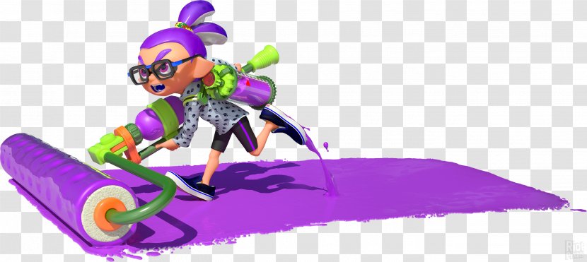 Splatoon 2 Wii U Nintendo Weapon - Character - Be Riotous With Colour Transparent PNG
