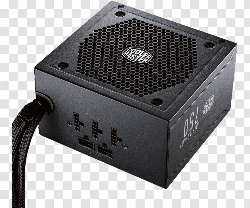 Cooler Master MasterWatt 550 550W ATX Black Power Supply Unit 80 Plus Converters - Gaming Computer Transparent PNG