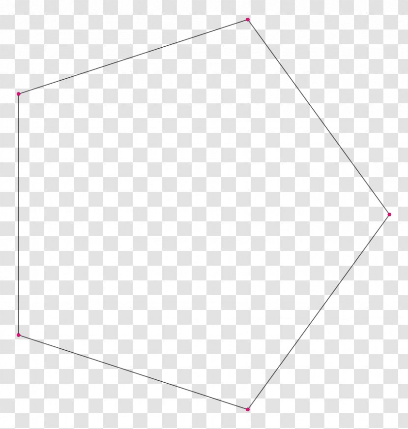Regular Polygon Pentagon Equiangular Geometry - Mathematics Transparent PNG