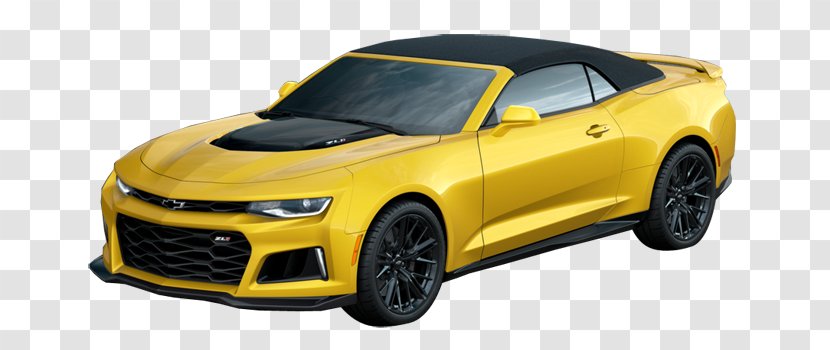 Sports Car 2018 Chevrolet Camaro ZL1 1LT - Model - Mirror Color Transparent PNG